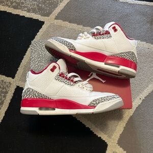Jordan 3 Cardinals with Og box